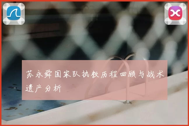 苏永舜国家队执教历程回顾与战术遗产分析